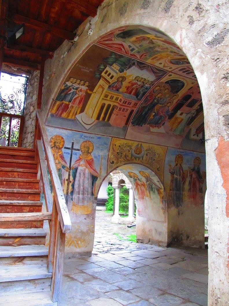 Murals of Bachkovo Monastery. One day trip to Bachkovo monastery, private tour.