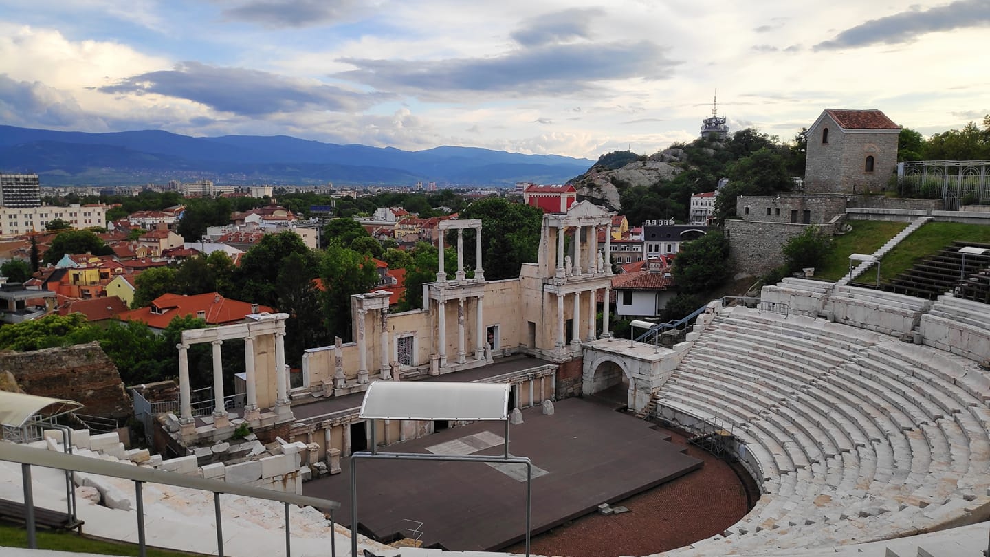 Plovdiv Roman Theatre, Ancient theatre