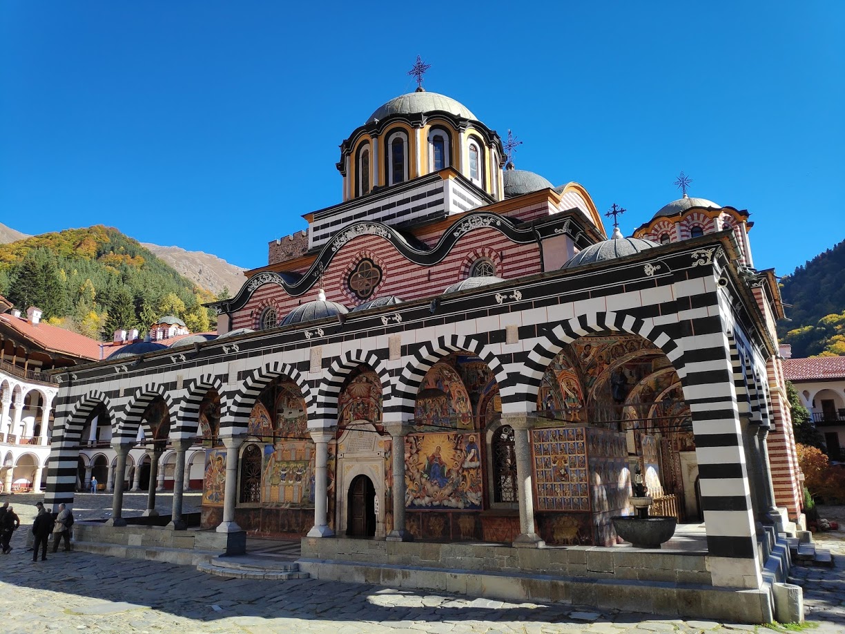 Rila Monastery is the most peaceful and gorgeous place in Bulgaria. It’s big tourist destination and it is crowded with tourists from all over the world. Within its stone walls you can find colorful architecture. Visitors can’t fail to be struck by its elegant colonnades, striped in black, red and white, and the bright yellow domes of its main church – The Monastery is very photogenic!