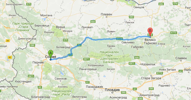 Private Taxi Transfer Veliko Tarnovo to Sofia Easy Booking system. Rent a car with driver