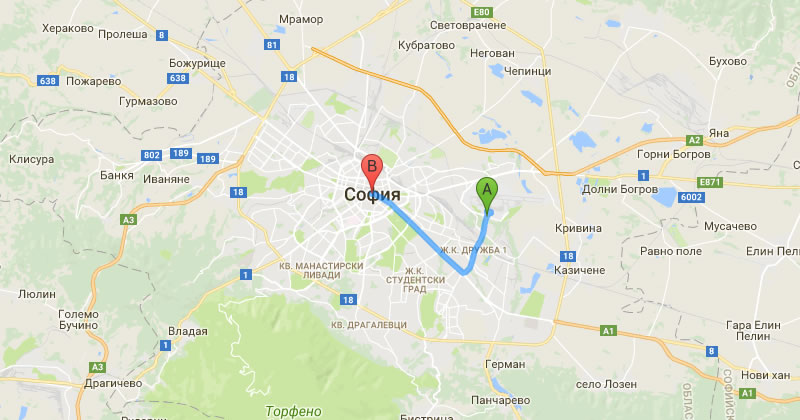 Private Taxi Transfer Sofia Airport to Sofia city, Easy Booking system