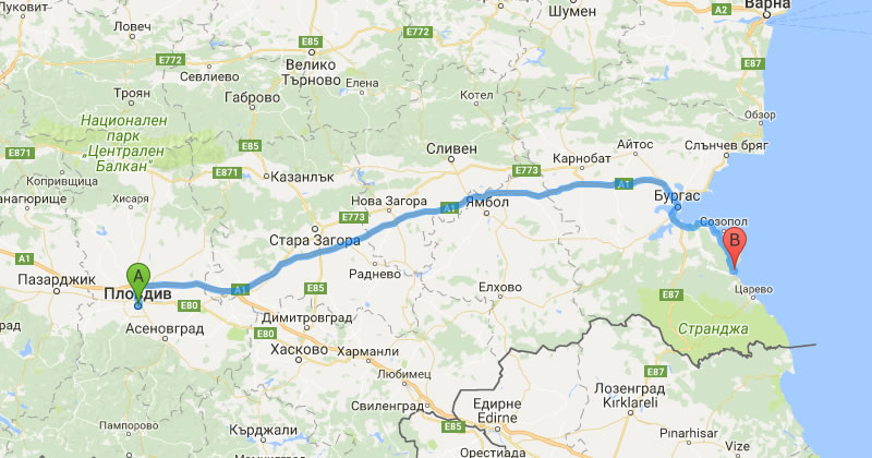 Private Taxi Transfer Plovdiv Primorsko Easy Booking system