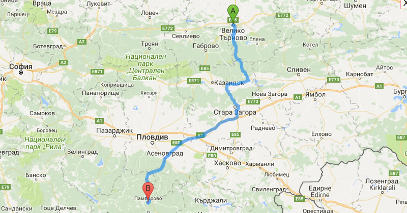 Private Taxi Transfer Veliko Tarnovo to Pamporovo Easy Booking system. Rent a car with driver